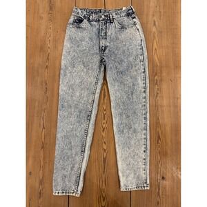 Vintage Jordache Jeans Basics High Waist Acid Wash Denim Women's Size 7 29